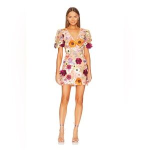 Elliott Multicolor Floral Mini Dress